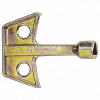 Ключи для металлических вставок замков - с треугольным выступом 8 мм |  код. 036540 |   Legrand